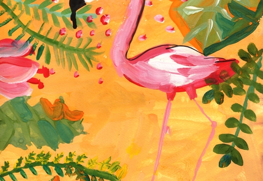 Стройный фламинго 