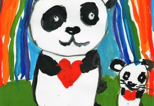 Любовь панды