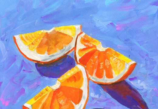 Шматочки апельсина