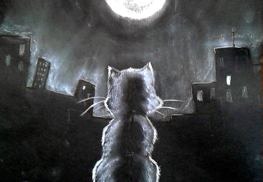  Котик, який замріявся на місяць